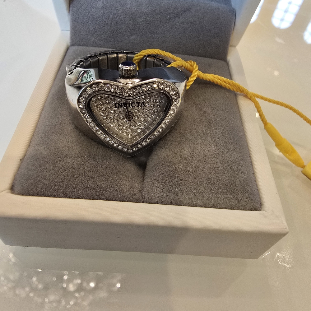 Invicta Angel CZ Watch Ring